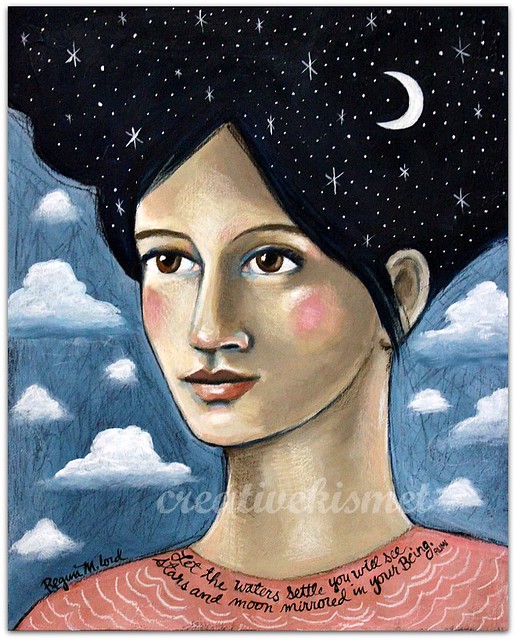 The Astronomer - art by Regina Lord