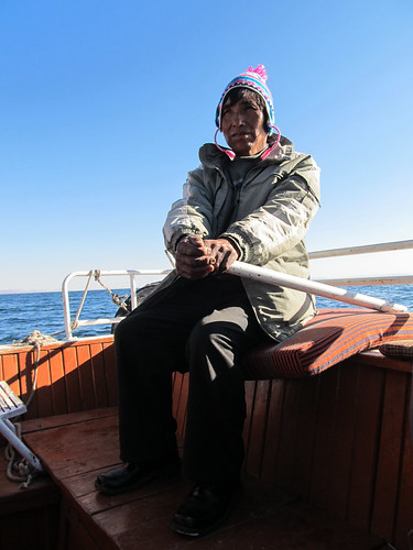 Lac Titicaca: notre capitaine