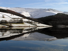 Ladybower In The Snow 2015