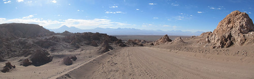 Le désert d'Atacama: el Valle de la Luna