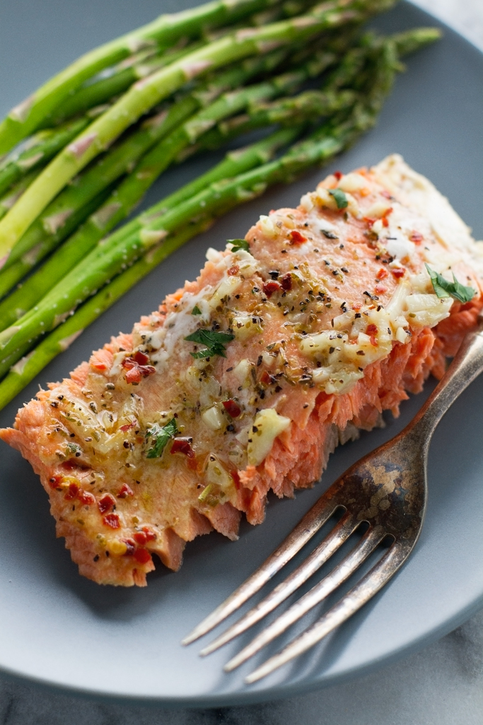 Garlic Butter Baked Salmon in Foil | Baked Salmon Recipes You'll Love | Homemade Recipes