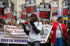 Stand Up to Racism - London protest, 20th March 2015