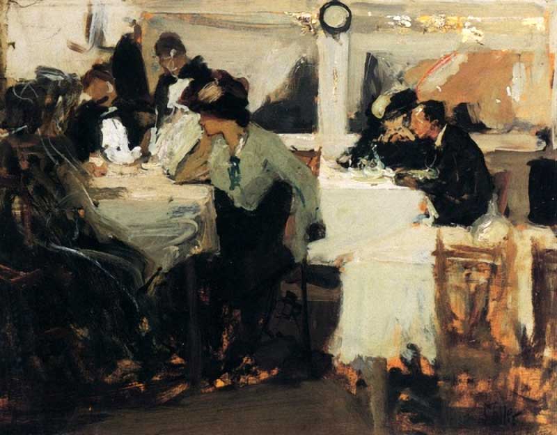 Cafe De Paris by Richard Edward Miller