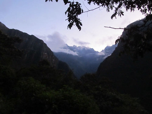 Machu Picchu: et on monte, et on monte les marches...