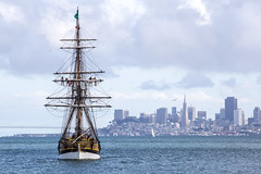 On tall ships Lady Washington & Hawaiian Chieftain