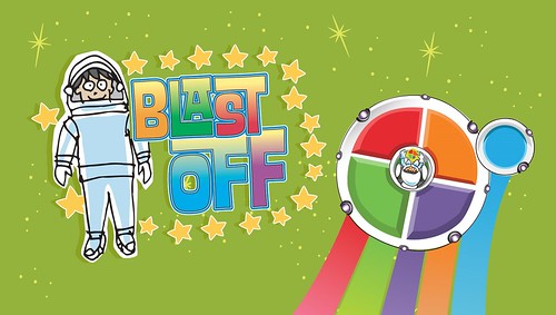 In USDA’s interactive Blast Off game, kids have to fuel their spaceship with smart food choices and 60 minutes of physical activity to fly to Planet Power. Available at ChooseMyPlate.gov.