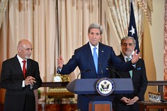 Secretary Kerry Delivers Remarks at a Dinner He Hosted in Honor of Afghan President Ghani and CEO Abdullah