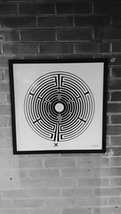 London Underground Labyrinth art 