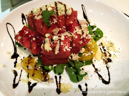Watermelon and Goat Cheese Stack