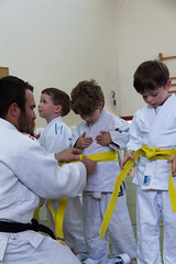 Shir's yellow Judo belt