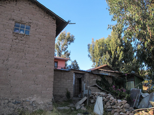 Lac Titicaca: arrivée chez notre famille d'accueil sur l'île d'Amantani