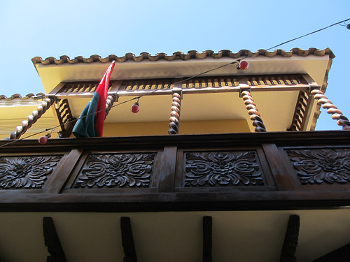 La Paz: la calle Jaen, la rue coloniale et ses balcons de bois