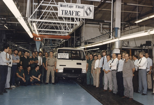 1986 - Prmera unidad Trafic