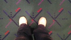 Feet on the Famous Carpet at PDX Portland International Airport
