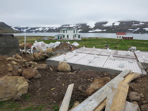 Rebuilding a home in Hesteyri, Hornstrandir Nature Reserve, Iceland