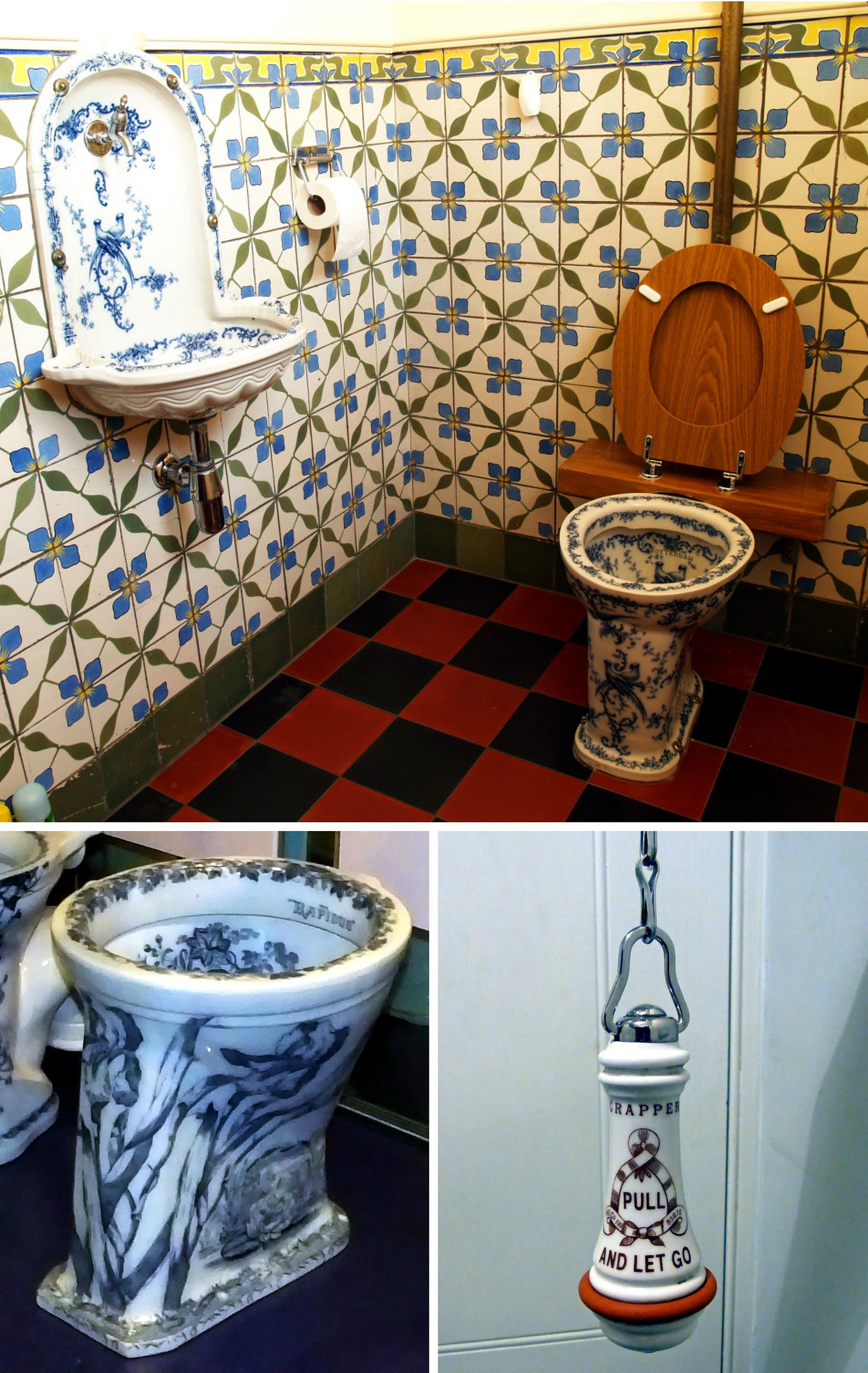 Victorian Flush Toilets