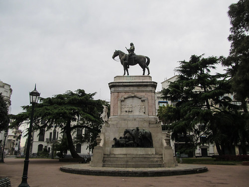 Montevideo: la Plaza Bruno Mauricio de Zabala