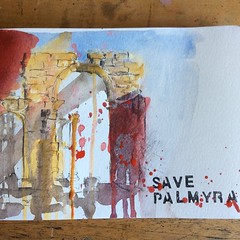 #savepalmyra ! Palmyra embodies the great ideas we owe to the Greeks and the Romans: openness, generosity to other cultures – and above all the ideal of religious and intellectual freedom and tolerance. That is worth fighting for. #palmyra