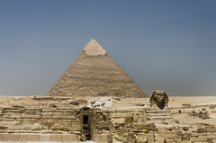 Egypt - Giza and Saqqara pyramids