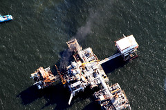 Oil Platform Fire and Leak:Texas Petroleum Investment Company. Breton Sound 21 in LA. May 22 2015 NRC 1117316