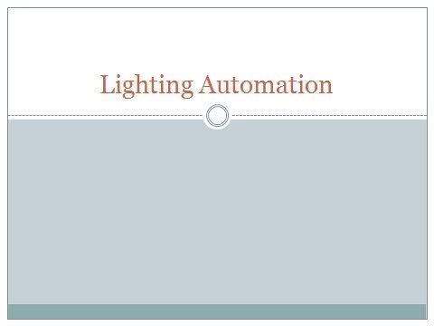 Lighting Automation