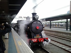 Old steam train in Sydney
