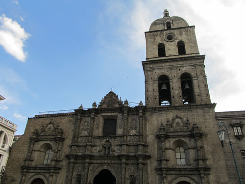 La Paz: la Iglesia San Francisco, juste à côté de notre hôtel