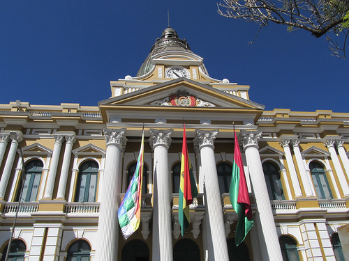 La Paz: el Palacio del Gobierno (le palais présidentiel)