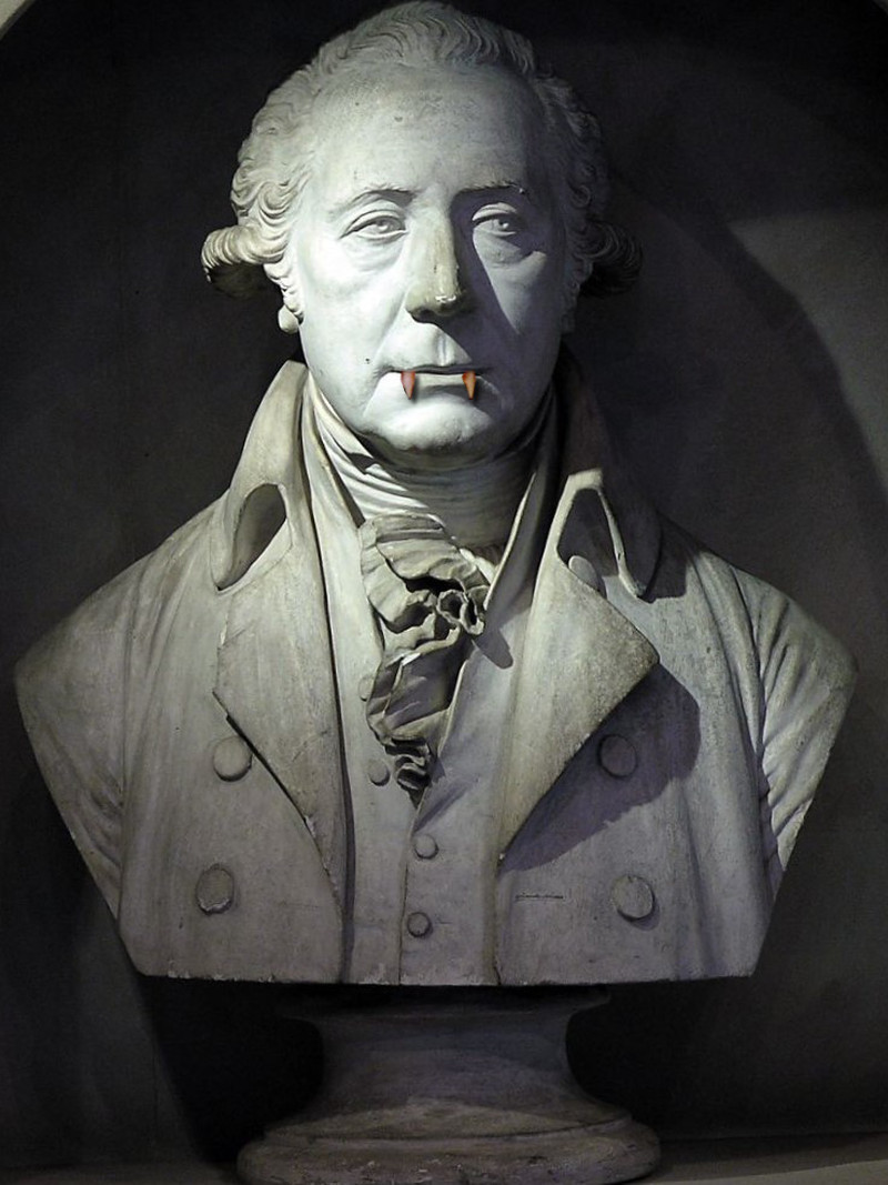 Plaster bust of Matthew Boulton. Credit Birmingham Museums Trust