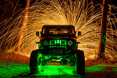 8-5-16 Jeep Light Painting