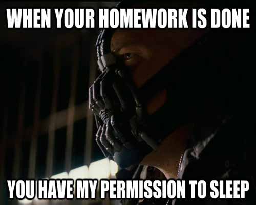 homework excuses