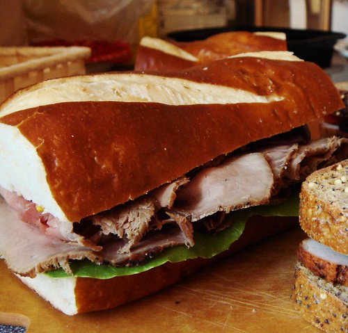 Roast Beef Sandwich: Assembled