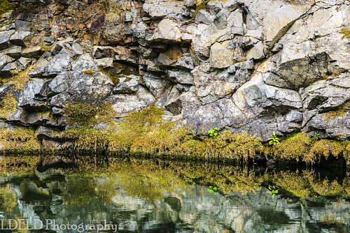 naches washington unitedstates us littlenachesriver fall river reflection littlenachesroad moss basalt cliff