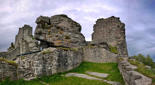 castle ruin flossenbürg burg