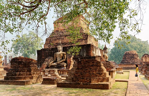 ancient archeology architecture art asia background brick buddha buddhism buddhist building civilization cultural culture decadent giant heritage historic historical history meditation mysterious pagoda park religion ruins sacred scenery scenic sculpture shrine siam siamese sight sightseeing southeast statue stupa sukhothai sukothai temple thai thailand tour tourist travel trip tropical view worship exotic famous landmark landscape mahathat old pinnacle antiquarian antique archaic attraction ayuthaya ayutthaya beautiful tower wat