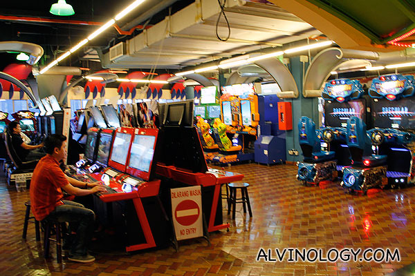 Arcade area