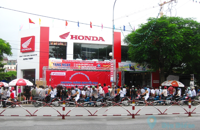 Head Honda Minh Khai 2  Quang Trung Tp Thái Bình  Guidebold