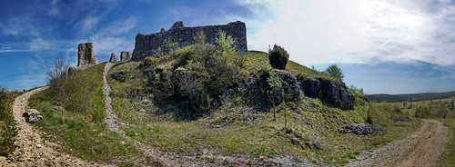 castle germany landscape bayern bavaria ruin burg hohenburg castleruinhohenburg