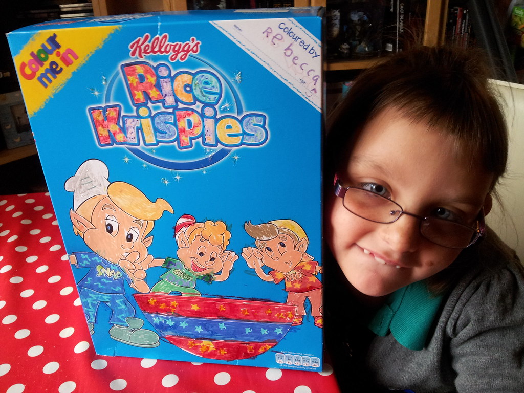 , Our entry into the Brit Mums Kelloggs Colour Me In Linky #ColourMeInRK