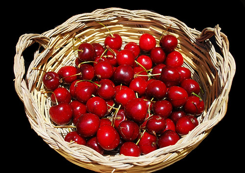 colore rosso frutta vitamine ciliegie