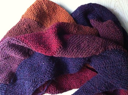 knitted :: Sunset Aranami
