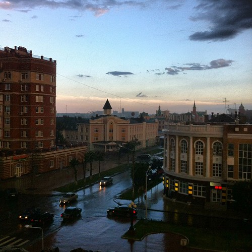 sunset rain clouds square evening boulevard russia squareformat yoshkarola iphoneography instagramapp uploaded:by=instagram foursquare:venue=4e1850c5c65b6bfb590d0cbc chavayna