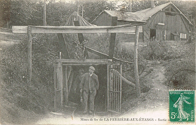 Mine de fer de La Ferrière-aux-Etangs - Les débuts de l'exploitation minière à La Fieffe