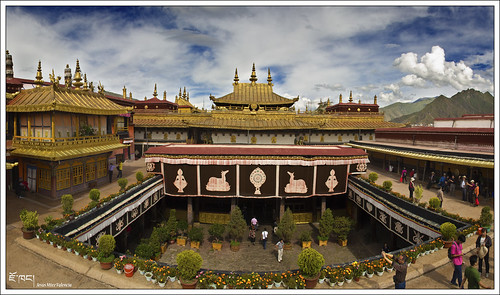 china landscape temple buddhism paisaje tibet lhasa jokhang templo 西藏 budismo 拉萨 ལྷ་ས བོད ཇོ་ཁང།