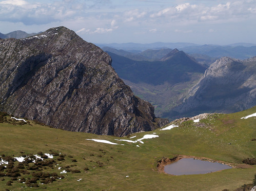 mountain spain view ponga asturia pierzu