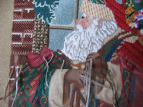Santa Stocking - the coat, the basket of toys