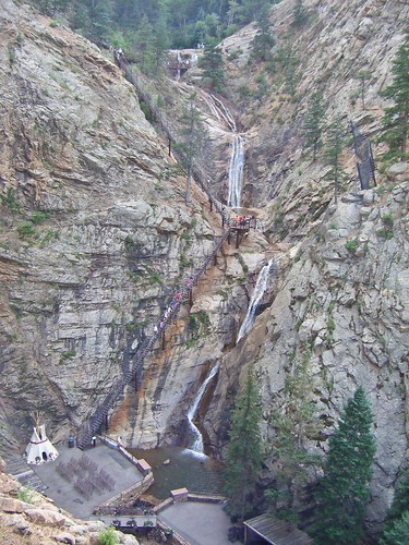 Seven Falls from the Eagle's Nest