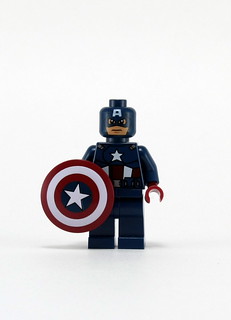 6865 Captain America's Avenging Cycle - Cap Front