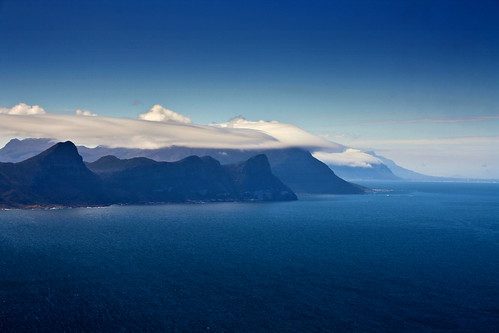 africa blue sea mountains clouds landscapes seascapes air oceans 2011 airscapes