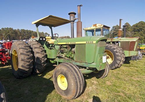 johndeere green 6030 tractor antique nikon d200 richlandcreek saludasc tokina1224mmf4